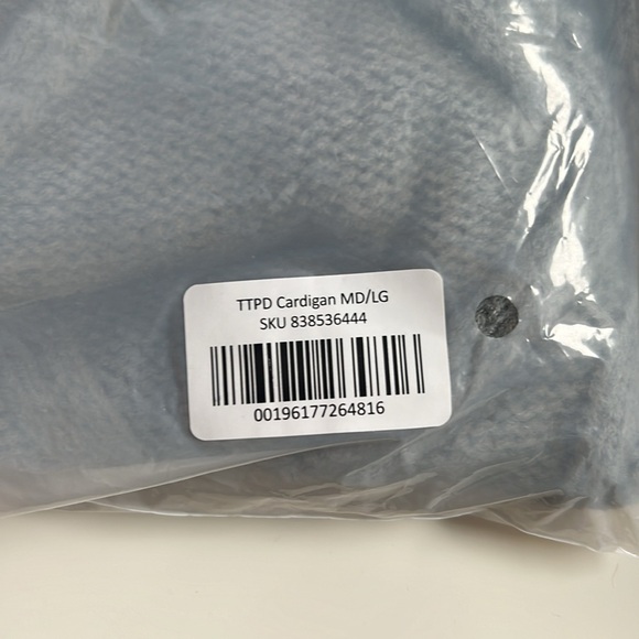 NWT TTPD TS official cardigan / medium large - Picture 7 of 7